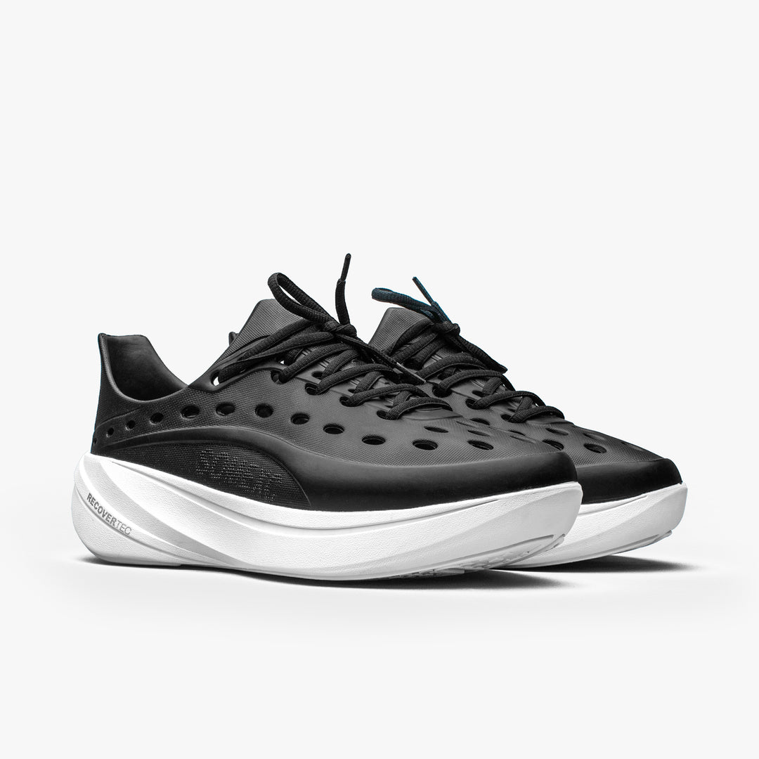 Black/white Somexc recovery sneaker#color_black